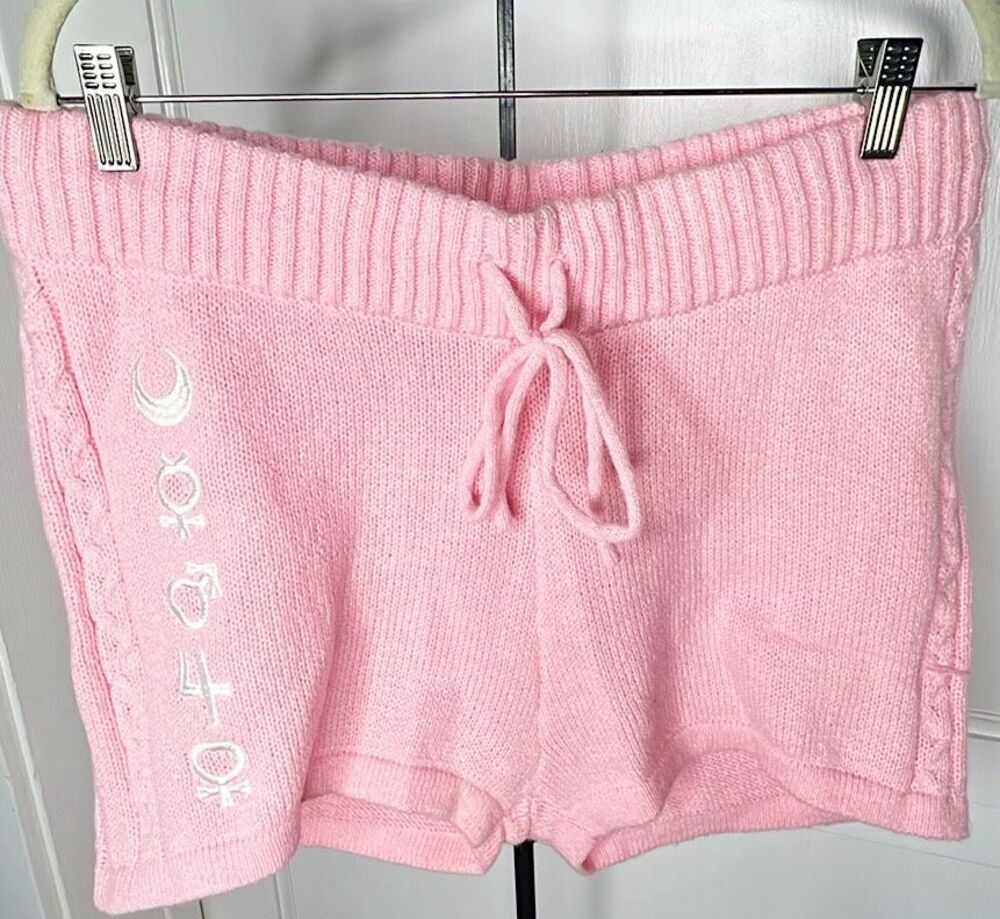 Pretty Guardian Sailor Moon Cable Knit Lounge Shorts Plus Size 1